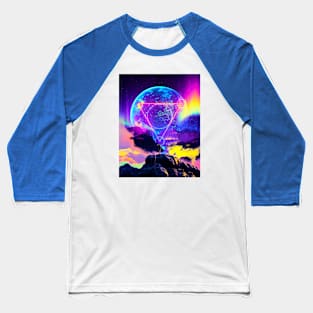 Neon Night Baseball T-Shirt